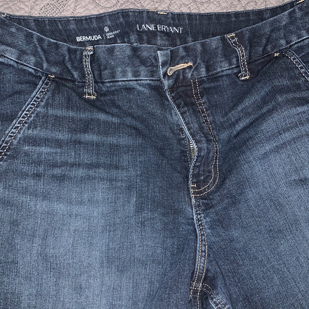 Lane Bryant Bermuda Short with Rolled Hem